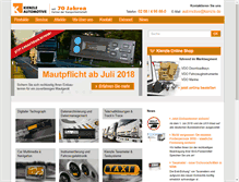 Tablet Screenshot of kinzle.de